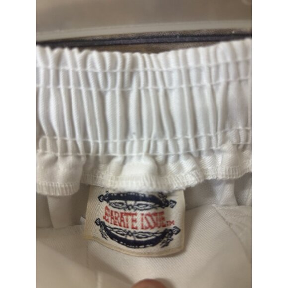 Vintage Separate Issue Pants 20W White Elastic Waist Relaxed Fit With Pockets - Picture 3 of 3